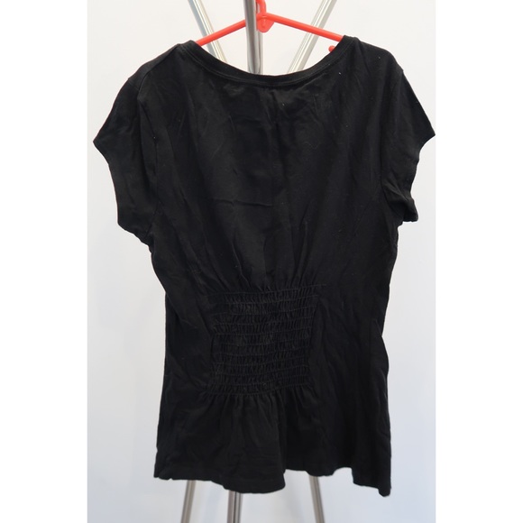 Bebe A-List Short Sleeve Tee Shirt - Picture 4 of 5